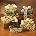 Tower of Treats French Truffles and Cookies Christmas Gift Idea