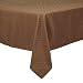 Kitchen & Housewares : Basketweave Tablecloth - Java (60x102" Oblong)