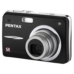 Pentax Optio A40 Digitalkamera (12 Megapixel, 3-fach opt. Zoom, 6,4 cm (2,5 Zoll) Display, Bildstabilisator) schwarz
