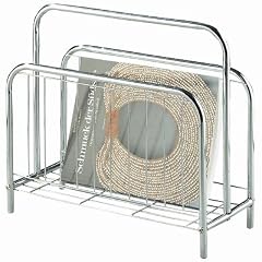 Zeitungsst�nder chrom, Breite 42cm x Tiefe 18cm x H�he 39cm HA60232