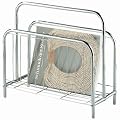 Zeitungsst�nder chrom, Breite 42cm x Tiefe 18cm x H�he 39cm HA60232