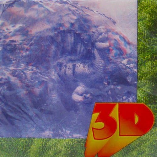 3D Dinosaur Lunch Napkins (16ct)