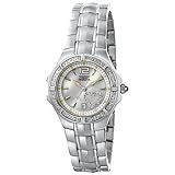 Invicta Women's 6390 Wildflower Collection Diamond Accented Stainless Steel Watch