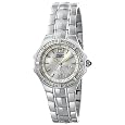 Invicta Women`s 6390 Wildflower Collection Diamond Accented Stainless Steel Watch
