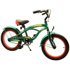 bike*star 40.6cm (16 Zoll) Kinder-Fahrrad Cruiser - Gr�n