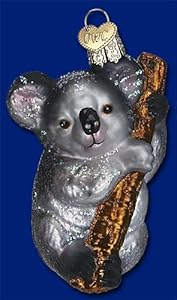#!Cheap KOALA BEAR Adorable Animal Ornament Old World Christmas NEW IN BOX