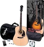 Epiphone PR-150 Acoustic Guitar Value Pack (Natural)