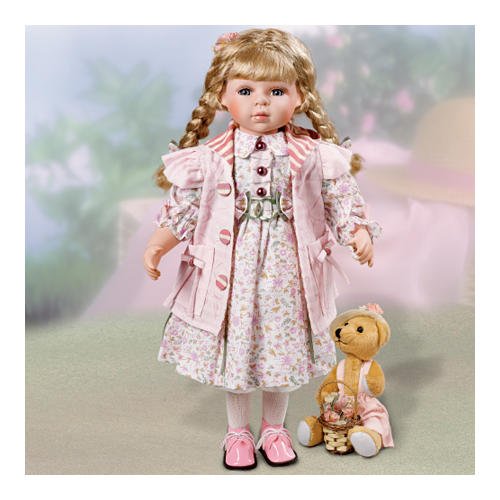 Therese Vintage Style Porcelain Doll by The Ashton-Drake Galleries
