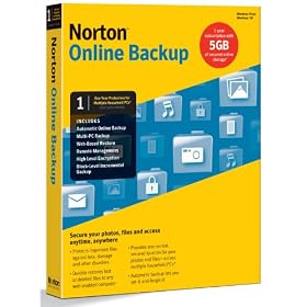 Norton Online Backup V1.0 5GB