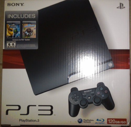 Playstation 3 120 Gb Including Ratchet & Clank Future a Crack in Time & Little Big Planet Game of the Year Ed.