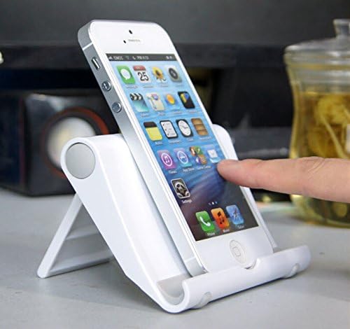 Pack 2 Multi-Angle PC material Stand for Tablets, e-readers and Smartphones, Compatible with iPhone, iPad, Samsung