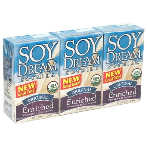 Soy Dream Enriched Soy Beverage, Original, 8-Ounce Cartons (Pack of 27) by SoyDream