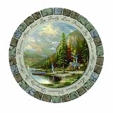 Russ Berrie 636027 Thomas Kinkade Mountain Majesty 1998 Stepping Stone