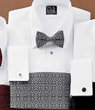 Signature 3-Pleat Point Collar Formal Dress Shirt