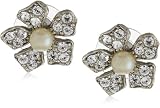 Antiquities Couture Swarovski Flower Earrings
