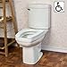 Stylus Excellence Toilet with Wooden Seat - ADA Compliant - Biscuit