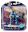 Halo 3 Mcfarlane Toys Series 3 Exclusive Action Figure Cyan Spartan Soldier EVA