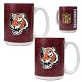Cincinnati Bengals Football Coffee Mug Set - Black