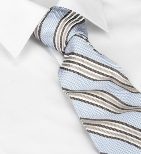 Woven Silk Bold Multi-Stripe Tie
