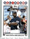 2008 Topps Update #UH239 Milton Bradley AS - Texas Rangers (All Star) (Baseball Cards)