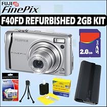 Fujifilm Fuji Finepix F40fd (REFURBISHED) 8.3 MP Digital Camera + 2GB Accessory Kit