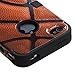 MYBAT Basketball-Sports Collection/Black TUFF Hybrid Phone Protector Cover for APPLE iPhone 4S/4