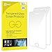 iPhone 5 Screen Protector, JETech® 2-Pack iPhone 5S 5C 5 SE Tempered Glass Screen Protector Film for iPhone SE Screen Protector