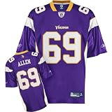 Reebok Minnesota Vikings Jared Allen Replica Jersey Large
