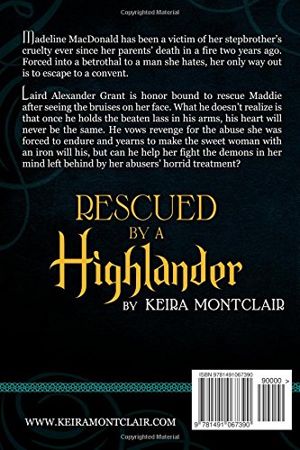 Libro Rescued by a Highlander di Keira Montclair