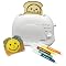 Pop Art Toaster Creativity Coloring Kit - White