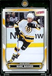 2007 Upper Deck Victory #62 Marc Savard Bruins Hockey Card - Mint Condition - Shipped In Protective Display Case !