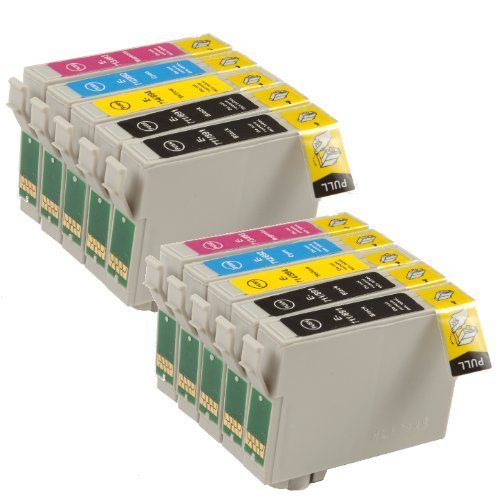 10x Compatible Printer Ink Cartridges for Stylus