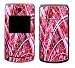 Heart Bling Design Decal Protective Skin Sticker for LG VX8560 Chocolate 3