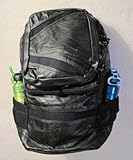 GearMax M Series Black Leather Backpack_Gearbag