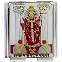 Tarot Hierophant Mega Italian Charms