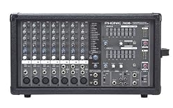 PhonicPowerpod740Plus440W7-ChannelPoweredMixerwithDFX