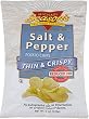 Michael Season's Thin & Crispy Salt & Pepper Potato Chips, 8-Ounce Bags (Pack of 12)
