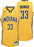 NBA Men's Indiana Pacers Danny Granger Revolution 30 Alternate Swingman Jersey (Gold, Medium)