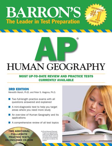 Barrons AP Human Geography Geography (W/CD))