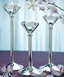 Weddingstar 8440 Diamond Shaped Tealight Holders