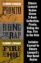 Elmore Leonard Raylan Givens 3-Book Collection: Pronto, Riding the Rap, Fire in the Hole