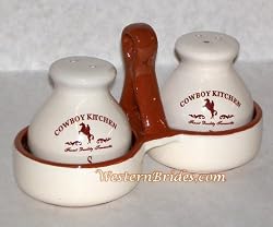 Cowboy Kitchen Salt and Pepper Set