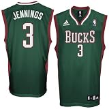 Milwaukee Bucks Brandon Jennings Youth NBA YOUTH Road Replica Jersey