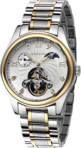 Binkada for mans automatic mechanical moon phase white …