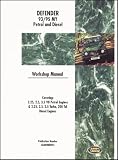 Land Rover Defender 1993-95 WSM (Workshop Manual Land Rover) Image of Land Rover Defender 1993-95 WSM (Workshop Manual Land Rover)