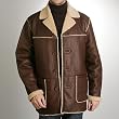 Men's Classic Western Lamb Shearling Coat