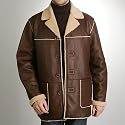 Men's Classic Western Lamb Shearling Coat