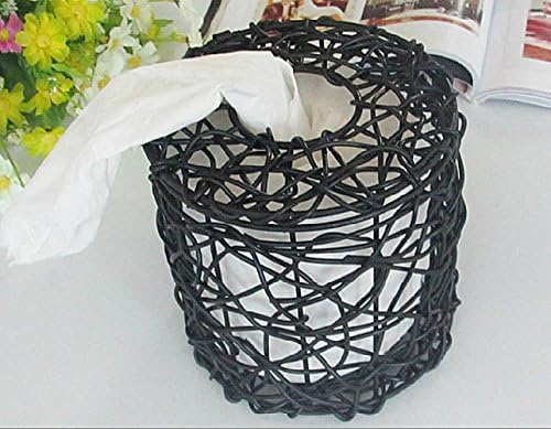 Knit Iron Bedroom Tissue Box Cover Holder Home Decoration