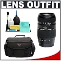 Tamron AF 70-300mm F/4-5.6 Di LD Macro Lens + Case + Accessory Kit for Sony Alpha A100, A200, A230, A300, A330, A350, A380, A700 & A900 Digital SLR Cameras