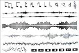 2012 latest new design new release tattoo stickers waterproof female models black and white music symbols totem temporary tattoos